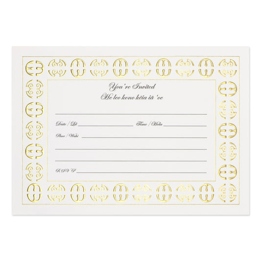 Enata Tattoo A6 Invitation