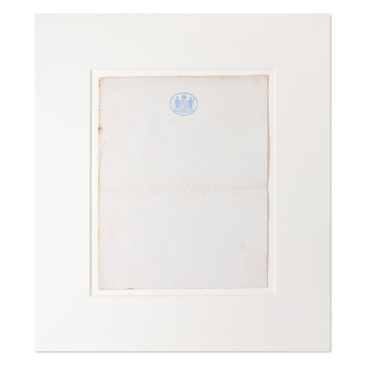 Historic Hawaiian insignia on stationery