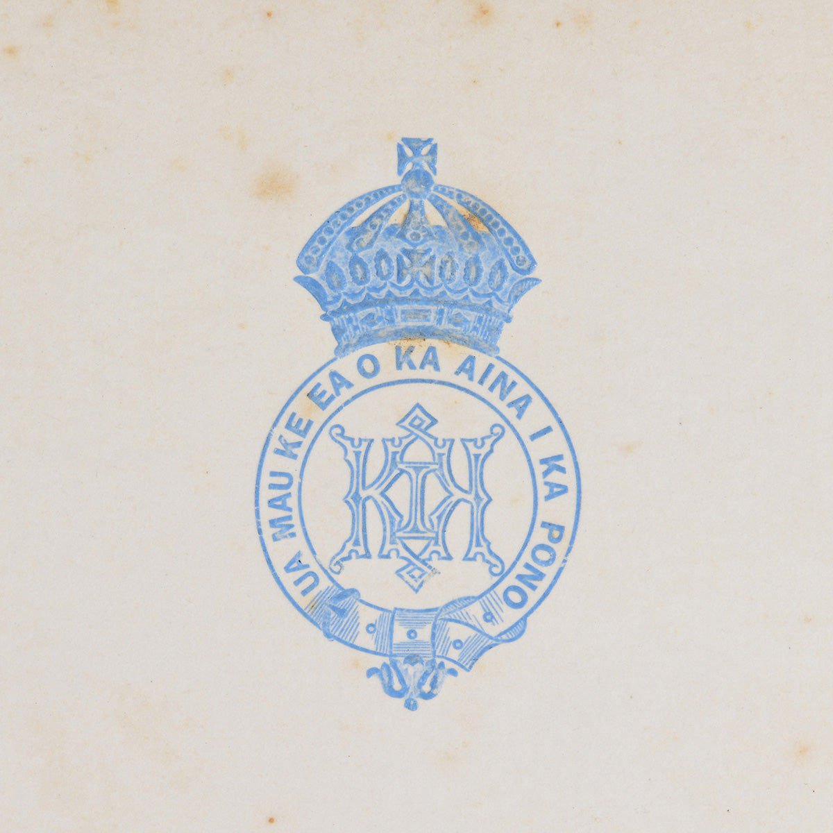 Historic Hawaiian insignia